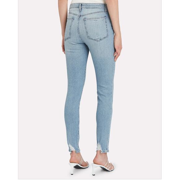 Nina High Waist Ankle Skinny Jeans Size 24 / 0 - Picture 2 of 14